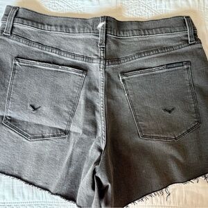 Hudson Jeans Women's Black Denim Shorts; never worn